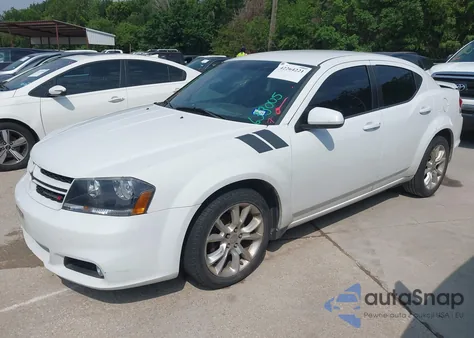 2013 Dodge Avenger R/T from USA, damaged, VIN 1C3CDZBGXDN633005